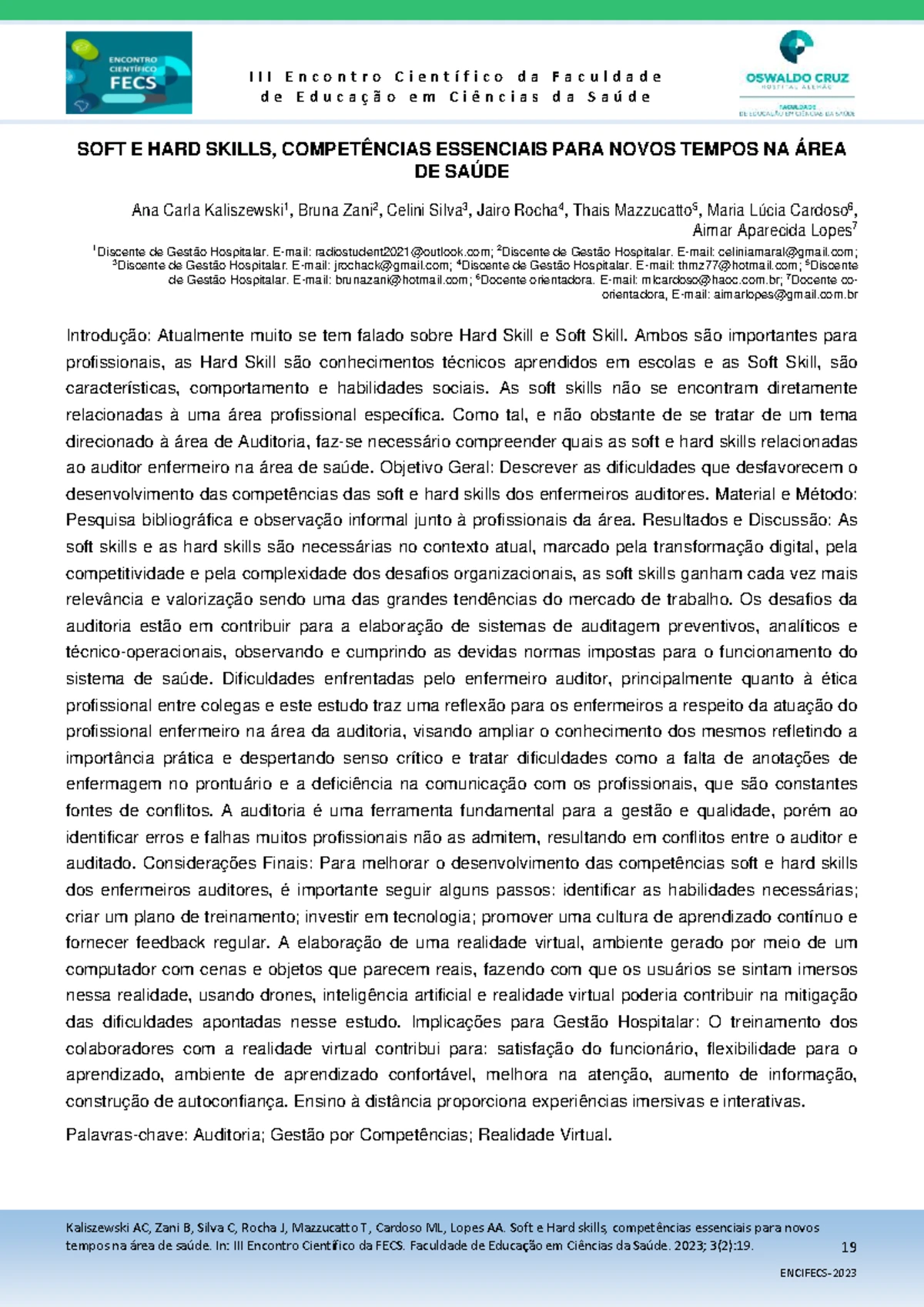 Portfólio FLC 126891EMD: Soft e Hard Skills no Mercado de Trabalho ...