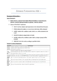 Final SQL Quiz Notes: Understanding Query Processing Order - Studocu