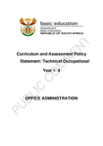 [Solved] office practice N4 topic 1 - Public management - Studocu