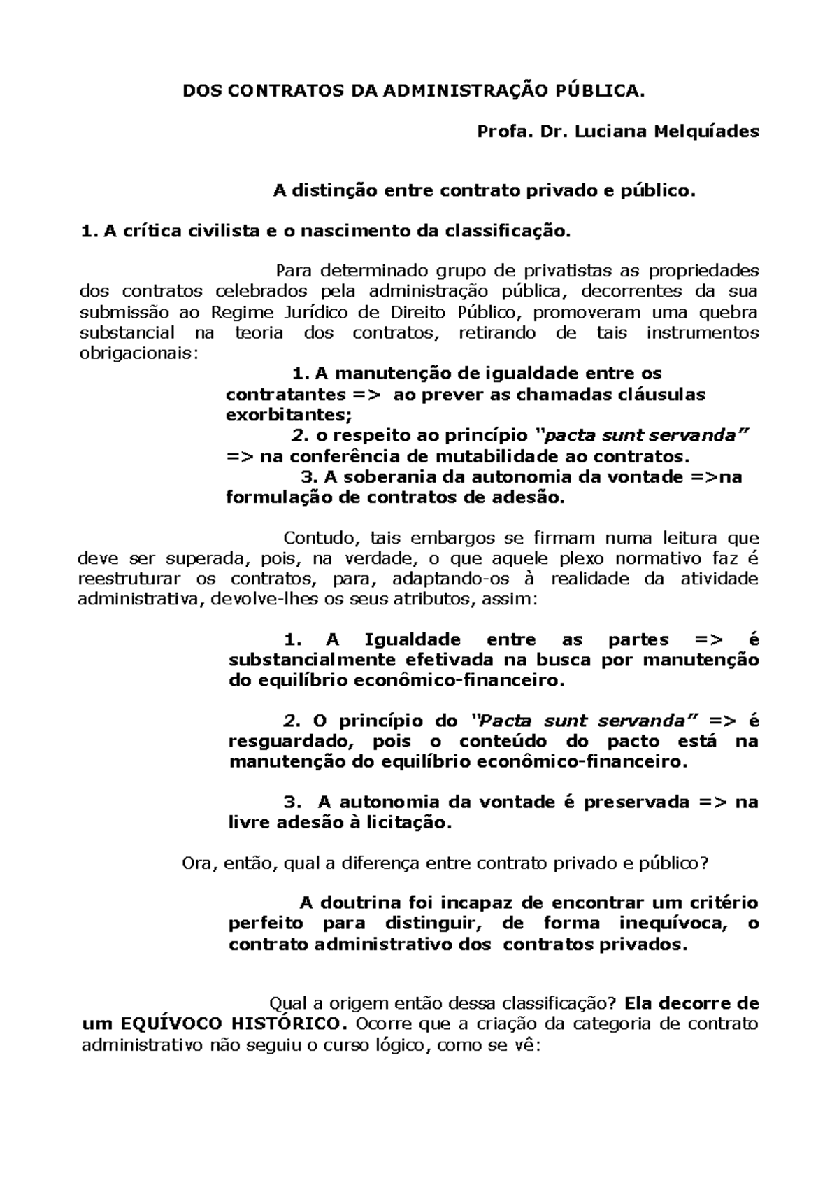 MelquÍades. Dos contratos da Administração Pública - DOS CONTRATOS DA ...