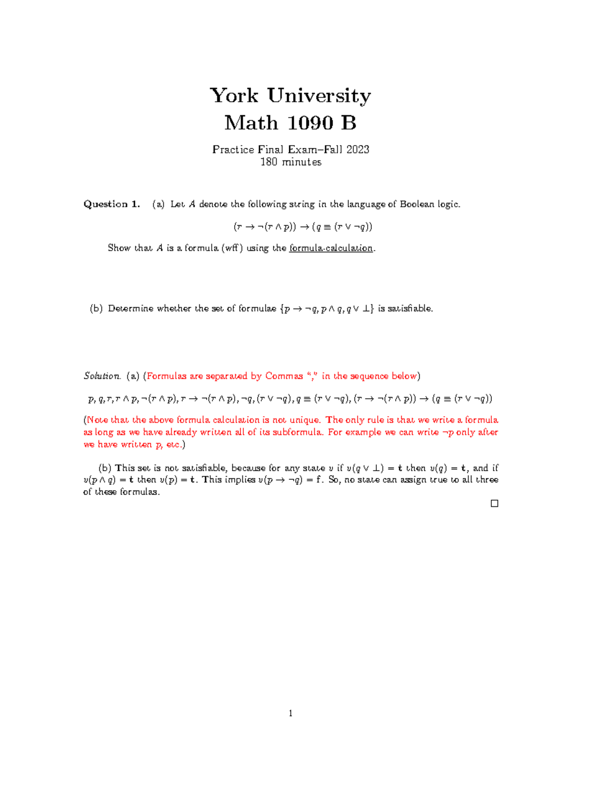Math 1090 B - Practice Final Exam Notes for Fall 2023 - Studocu