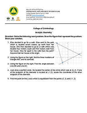 Modern Geometry-Aljon - PULVIDA, ALJON B. BSED MATH3B Subject: MODERN ...