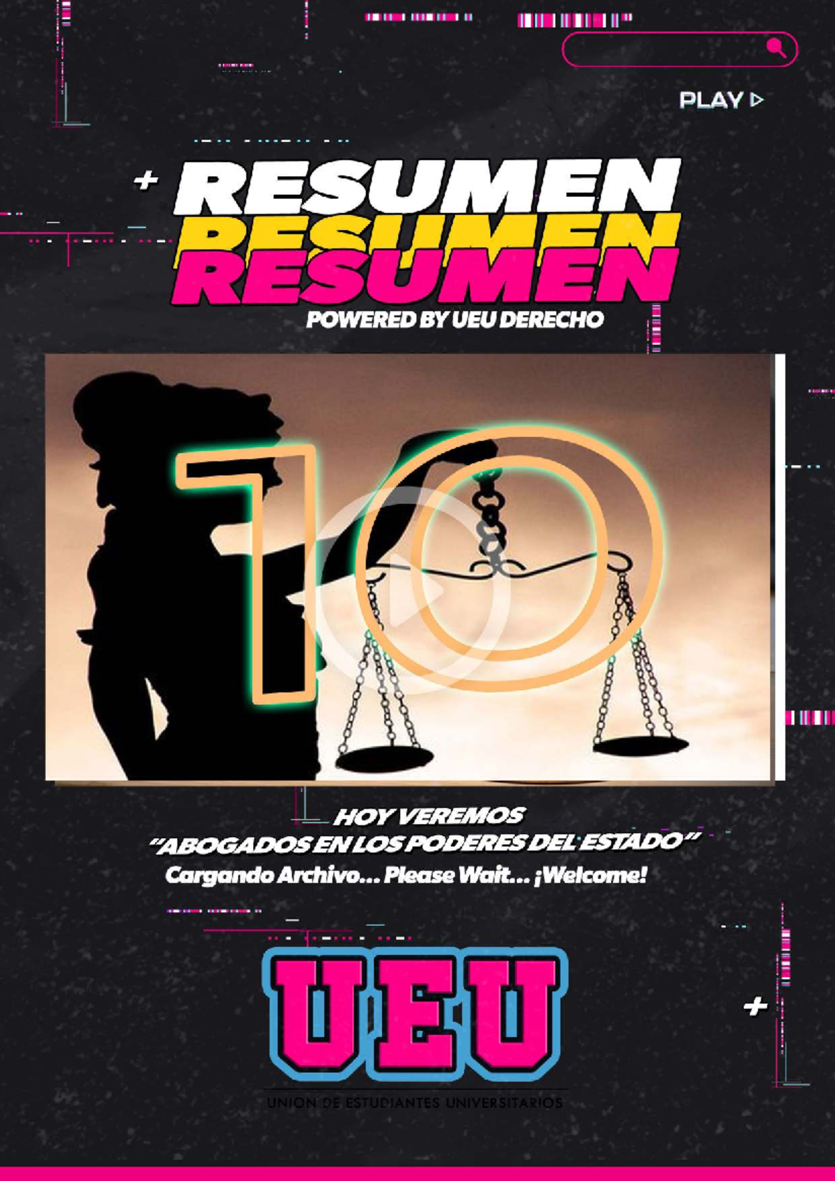 CAPITULO 10: EL ABOGADO EN LOS PODERES DEL ESTADO - UEU - Studocu