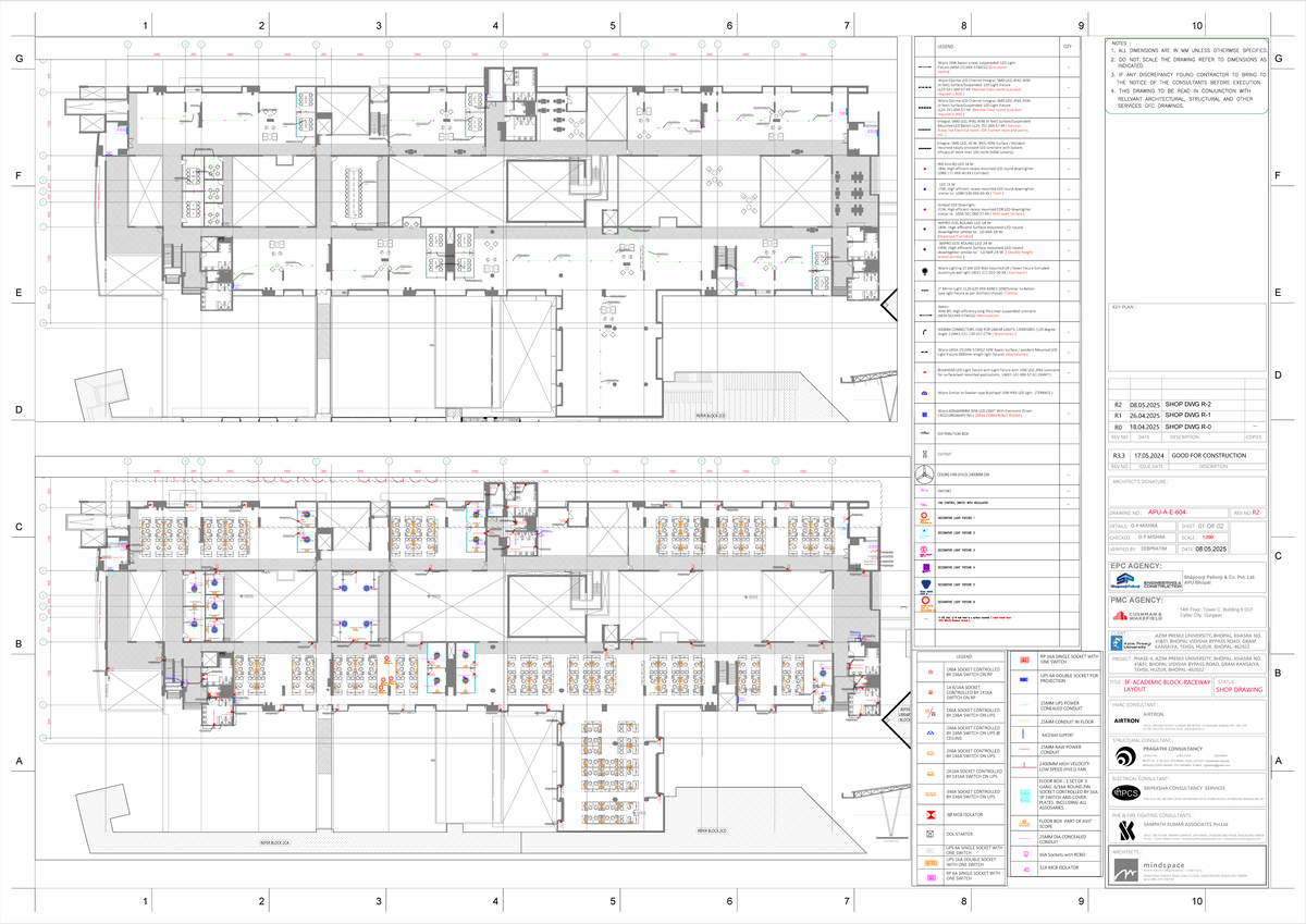 3F - Floor Conduit Layout for Electrical Installations - Studocu