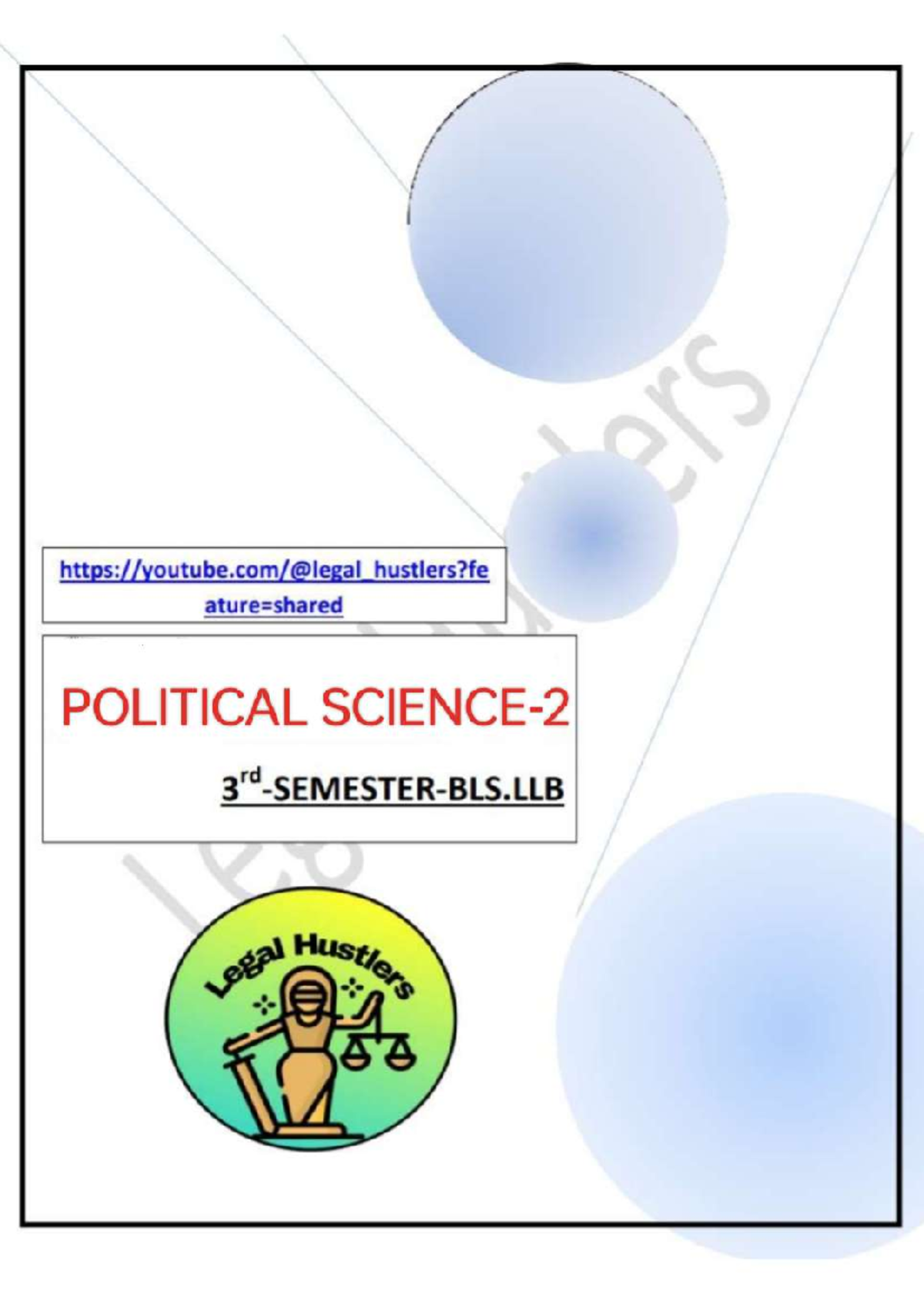 Political Science 2: Power, Authority, and Political Obligation Notes ...