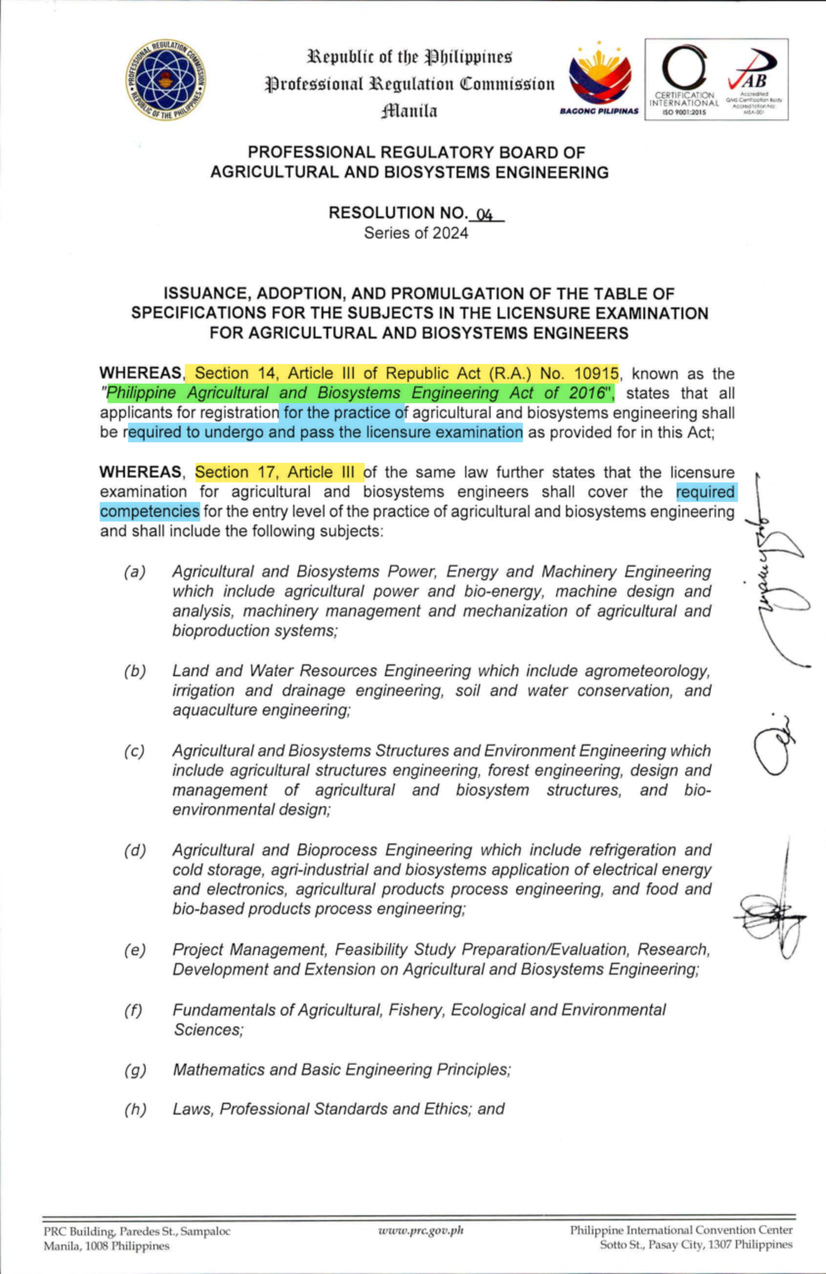 Specifications Overview And Details Agricultural Engineering