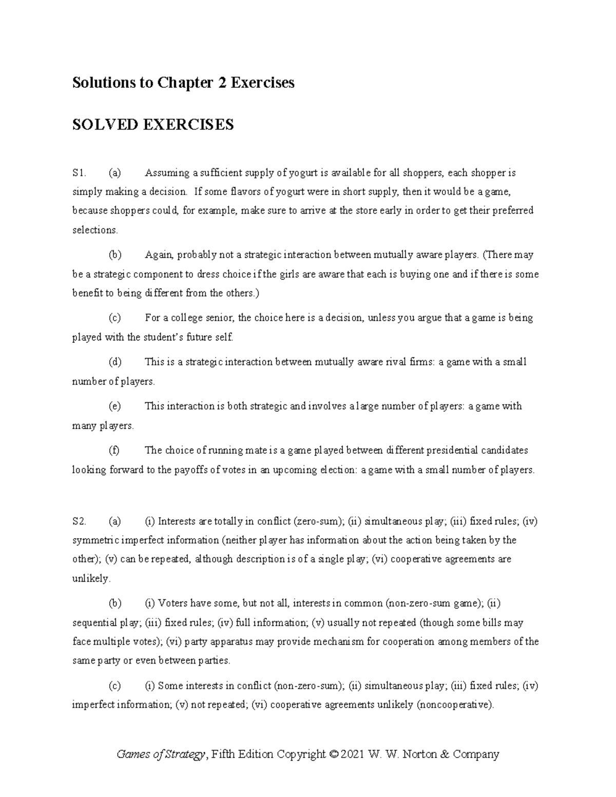GOS5 CH02 Solutions to Exercises - Detailed Explanations - Studocu