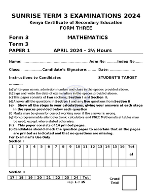Biology FORM ONE Notes - BIOLOGY NOTES FORM ONE SUMMARIZED FORM ONE ...