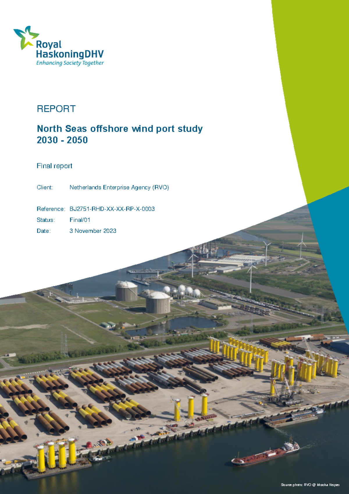 North Seas offshore wind port study 2030 - 2050 - Final report - REPORT ...