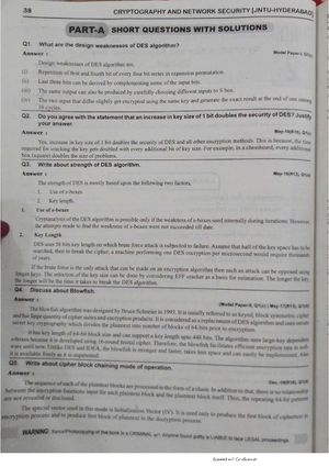 CNS unit 3 - CNS - 80 CRYPTOGRAPHY AND NETWORK SECURITY SHORT QUESTIONS ...