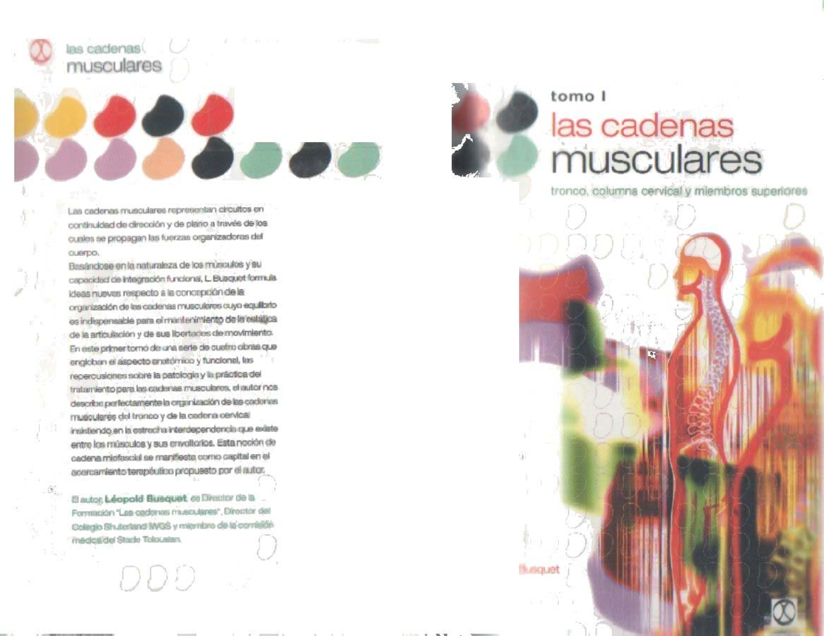 Tomo I - material educativo - las cadenas musculares tomo I las cadenas
