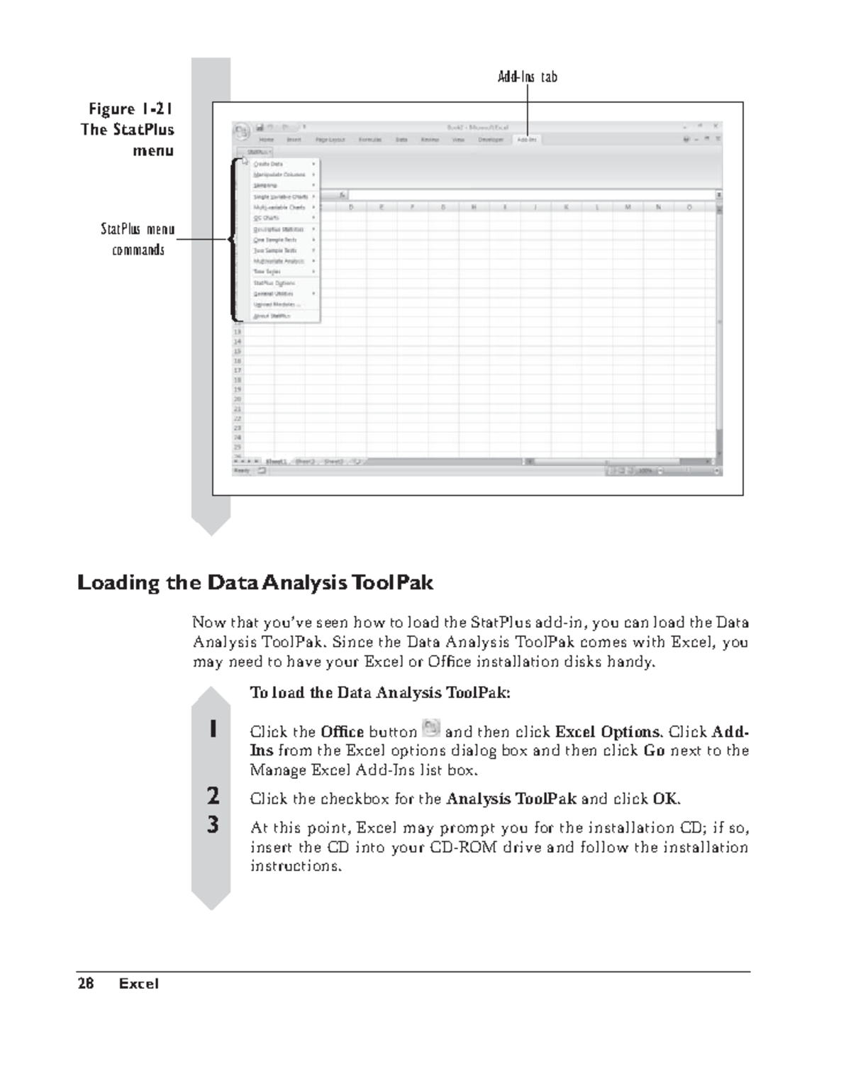 Data Analysis with Microsoft Excel: ToolPak and Features Overview - Studocu