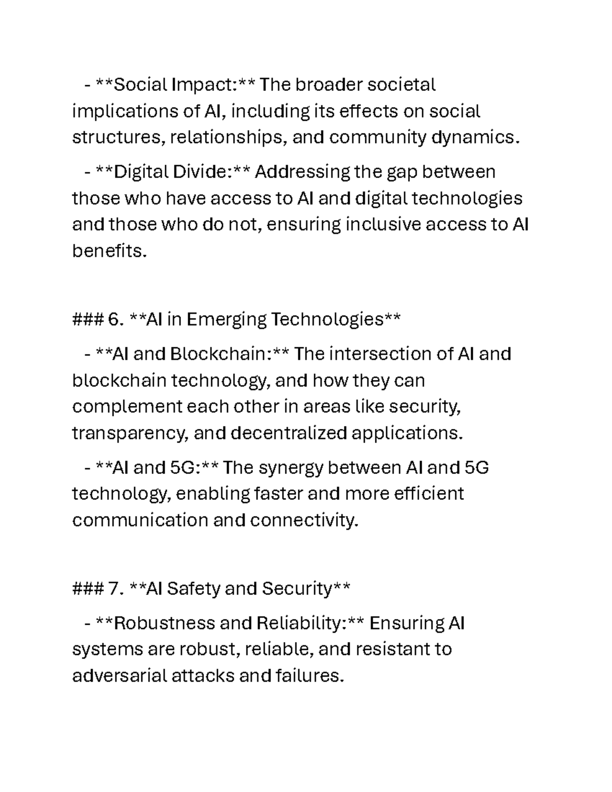 Aspects of AI - Social Impact: The broader societal implications of AI ...