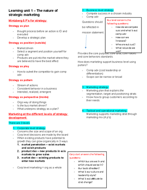 Learning unit 5 notes - Knowledge management – learning unit 5 ...