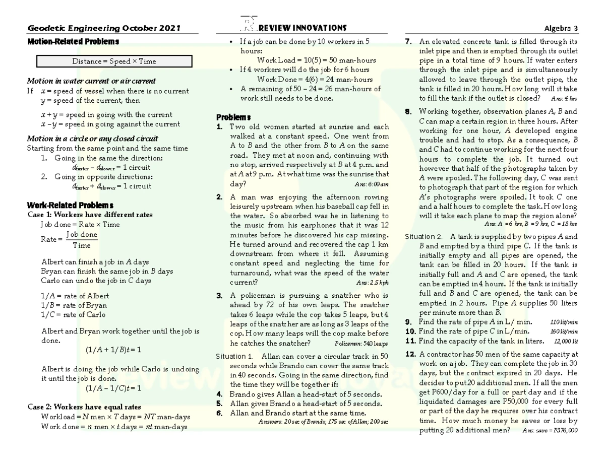MSTE 8 - November 2023 CE Board Exam Review Refresher Questions - Studocu