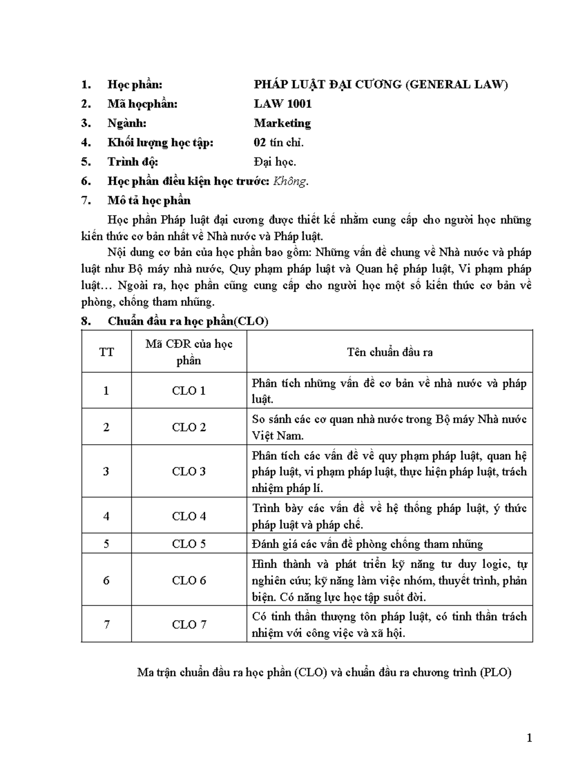 LAW 1001 Final Exam Notes on General Law - 2017 - Studocu