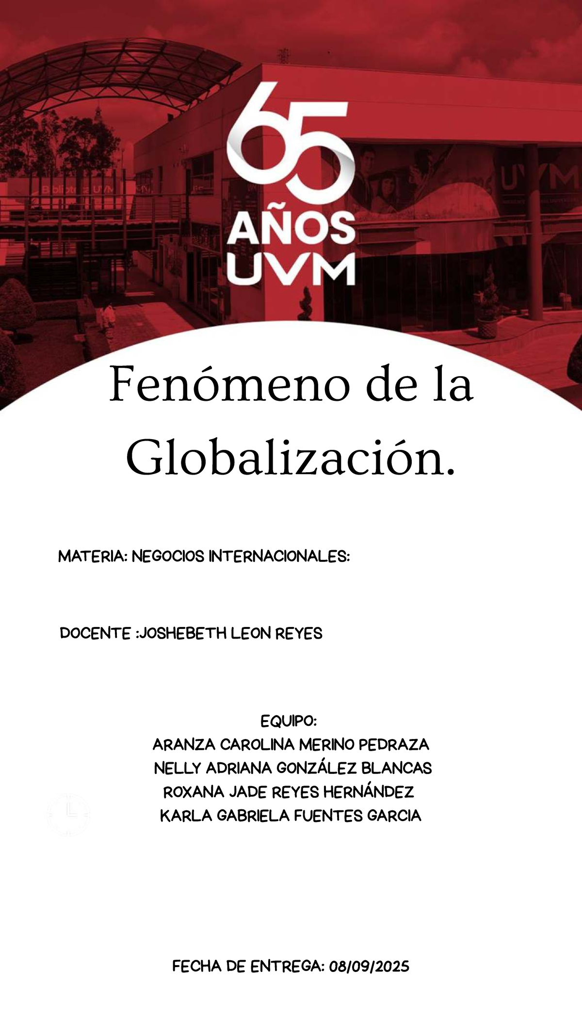 Fenómeno de la Globalización en Negocios Internacionales - A1 ACMP ...