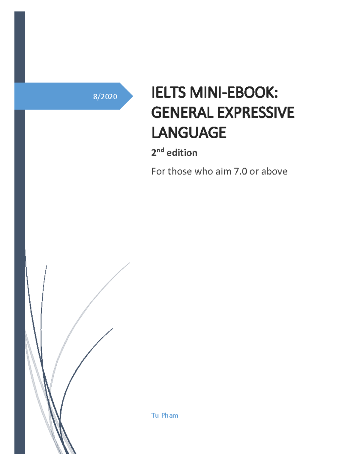Ielts 7 General Expressive Language 2nd edition - ENGL - 8 /20 20 IELTS ...