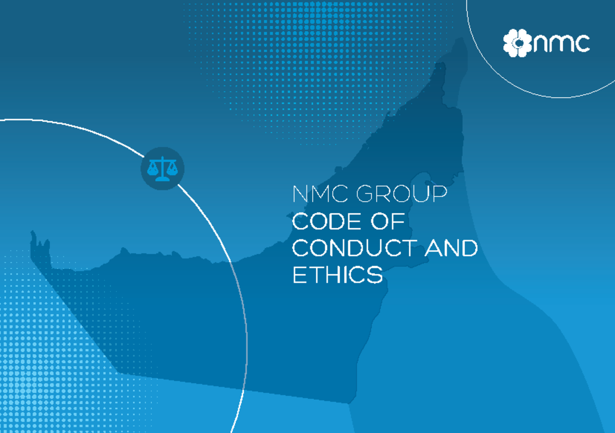 NMCCodeof Conduct 2023 online HL - NMC GROUP CODE OF CONDUCT AND ETHICS ...