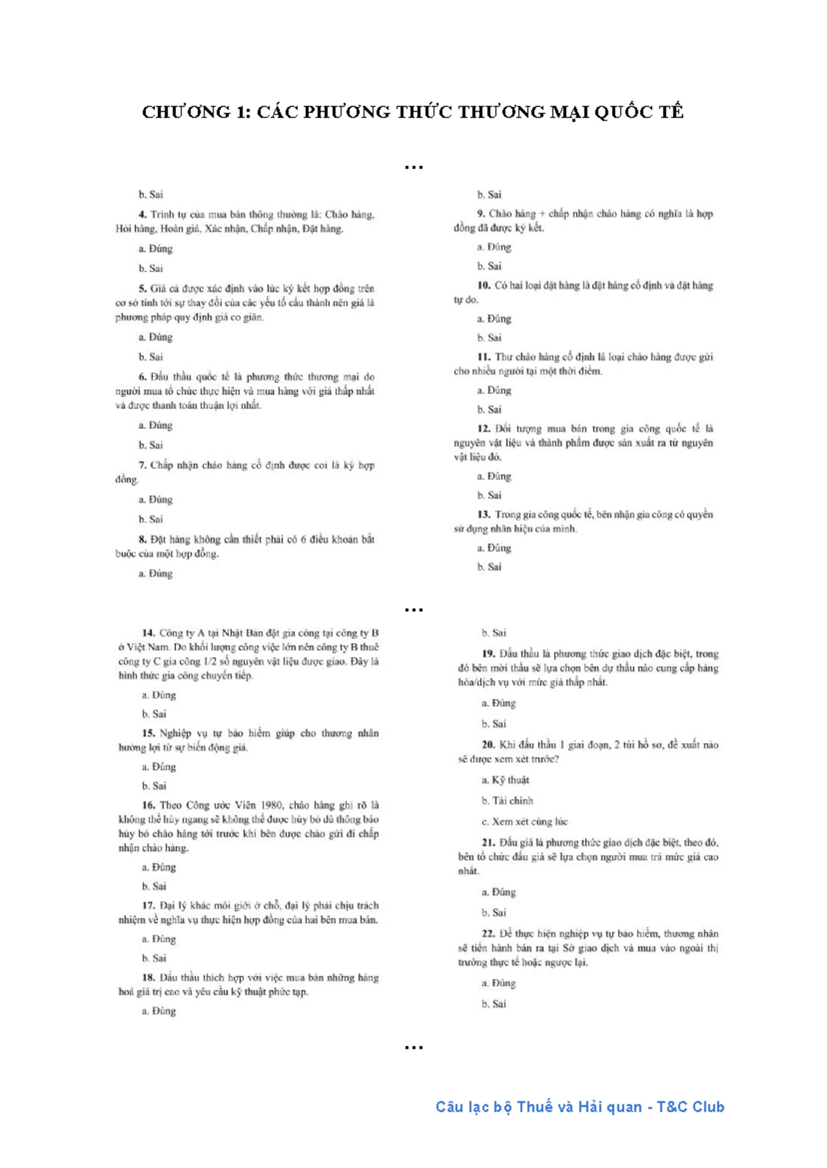 CASE STUDY E11: CUSTOMS PROCEDURES FOR INWARD PROCESSING GOODS - Studocu