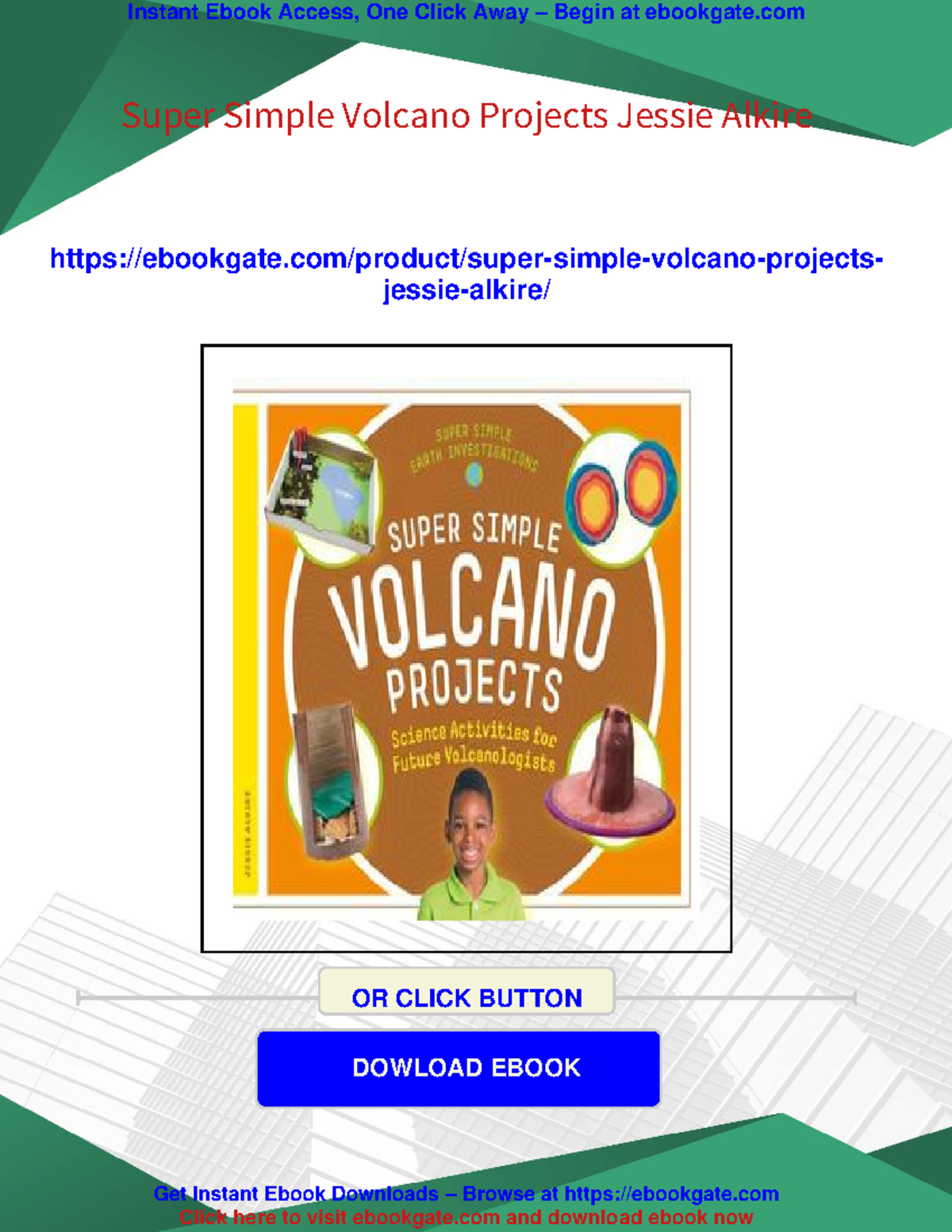 Super Simple Volcano Projects: Fun Activities for Future Volcanologists ...
