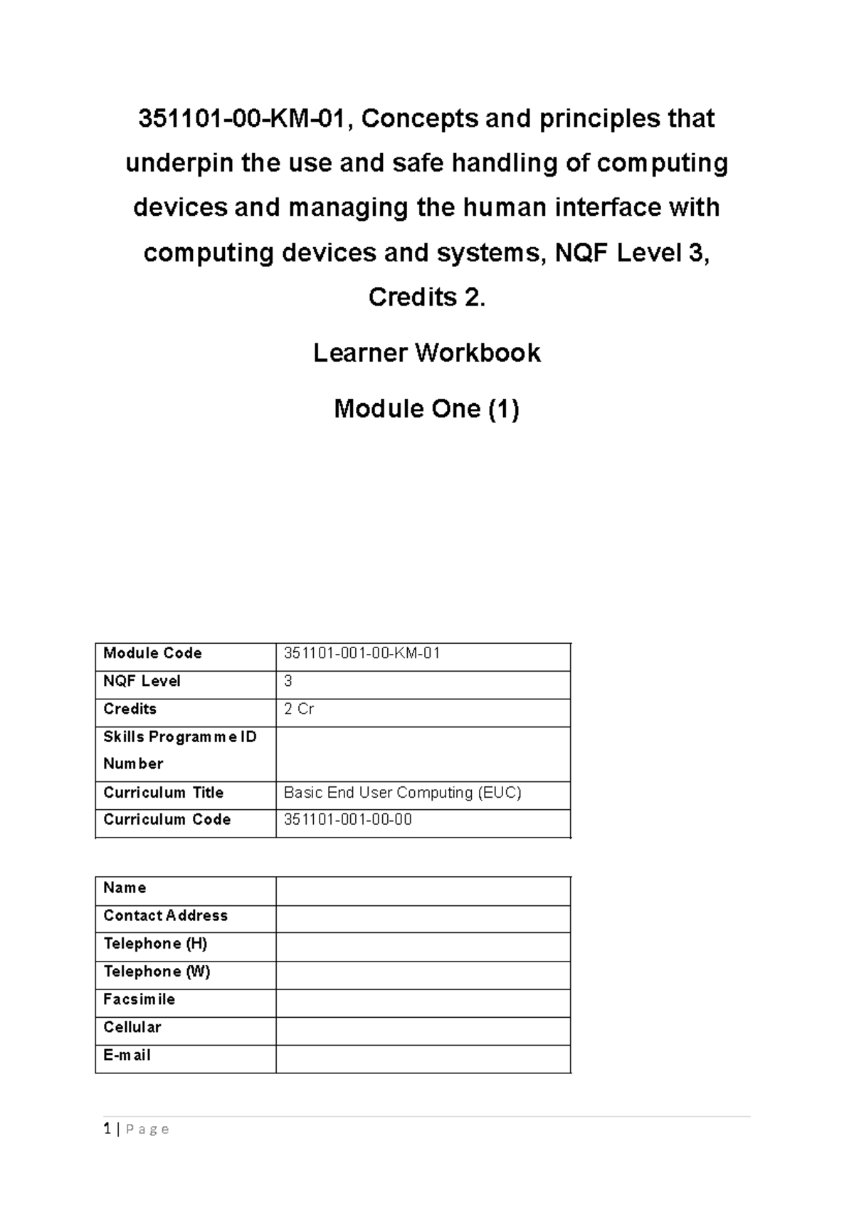 351101-00-KM-01 Learner Workbook: Safe Computing Principles & Concepts ...