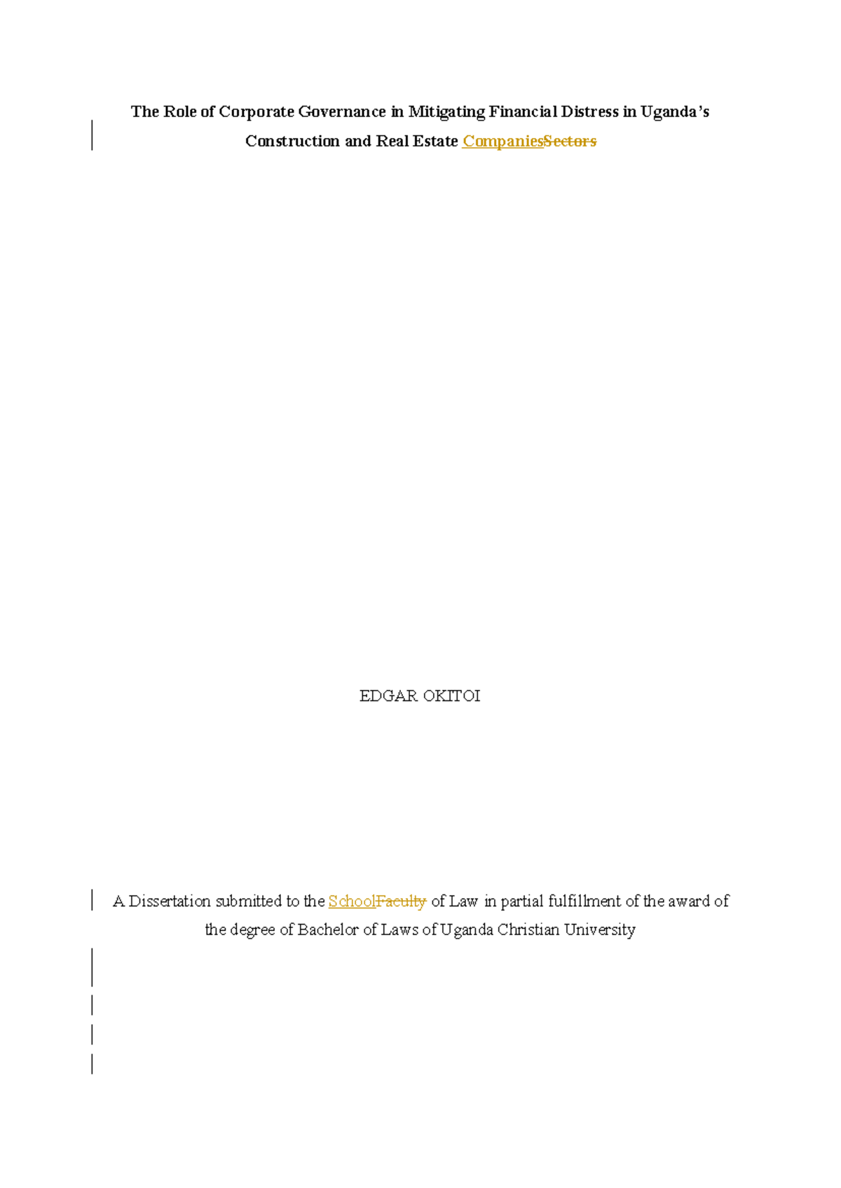 The Role of Corporate Governance in Mitigating Financial Distress in ...