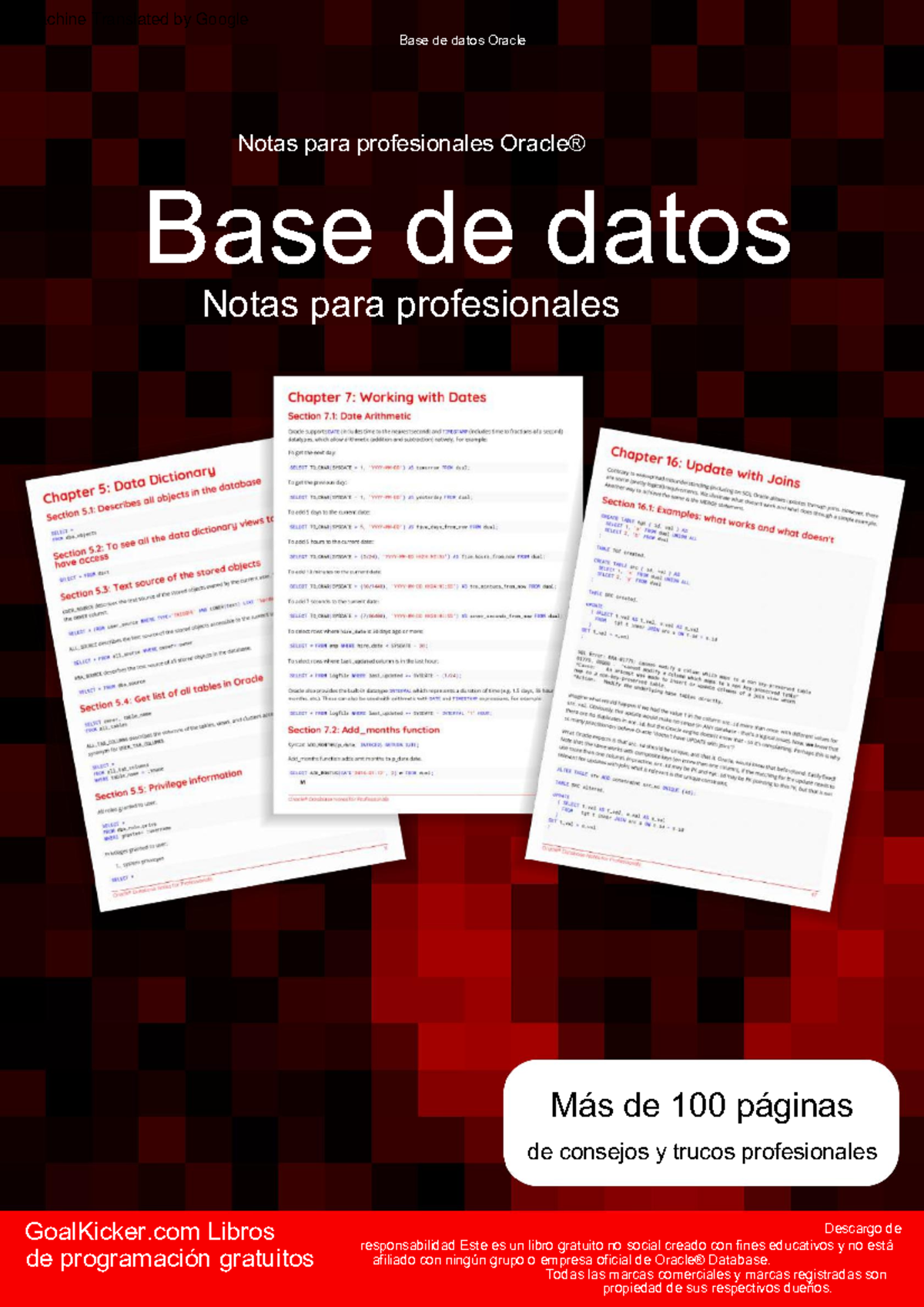 Oracle Database Professional Notes: Comprehensive Guide - Studocu