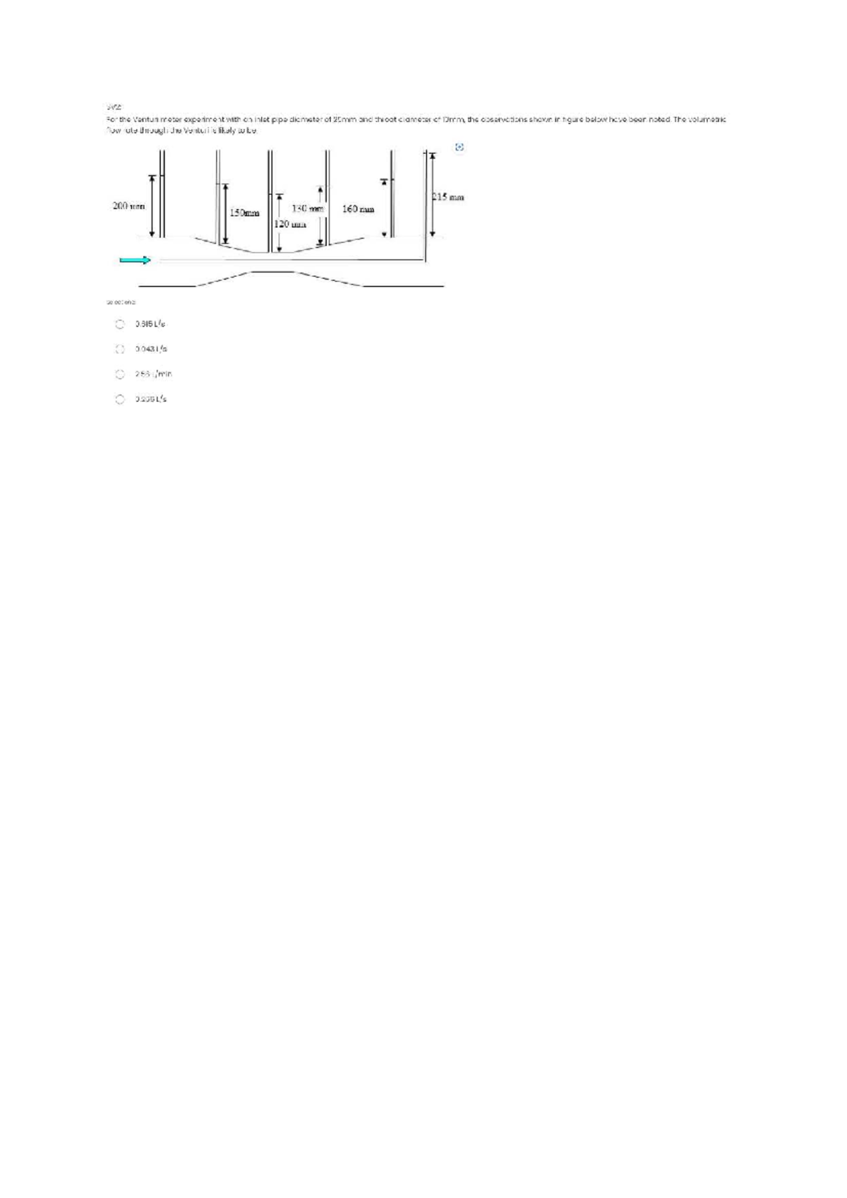 ENGG252 Final Exam - Fluids Practice Questions and Concepts - Studocu