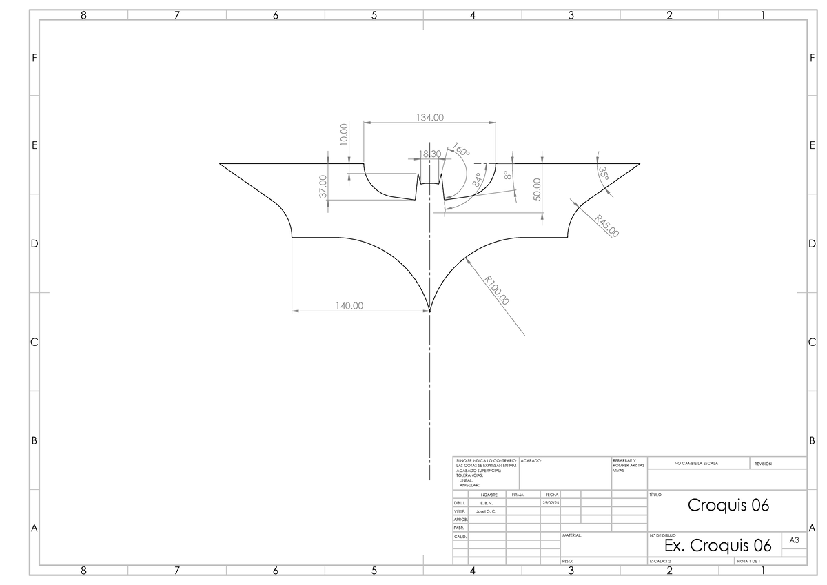 Ex. Croquis 06 - R100 Drawing Instructions and Specifications - Studocu