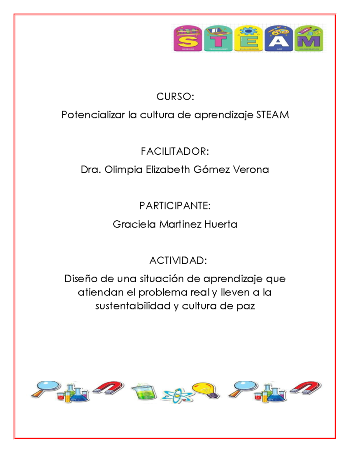 CURSO: Diseño de Aprendizaje STEAM para 5.º de Primaria - Studocu