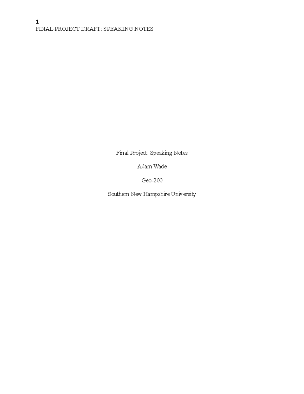 GEO 200 Final Project: Speaker Notes on Moving to Auckland, NZ - Studocu