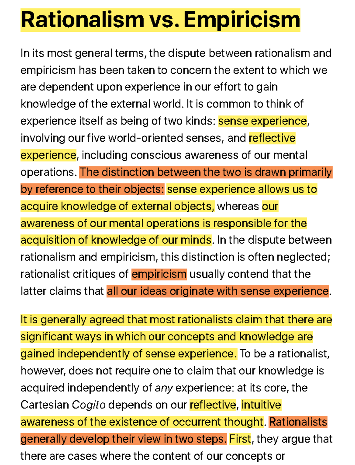 Rationalism vs. Empiricism: Understanding Two Epistemological Theories ...