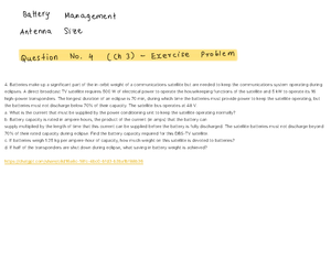 Geostationary Orbit Mechanics: BECE310L TH Lecture Notes - Studocu