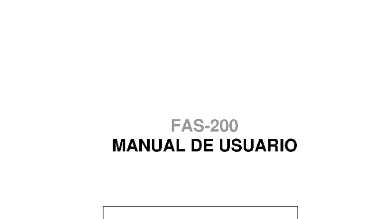 FAS-200 MANUAL DE USUARIO: ESQUEMAS NEUMÁTICOS SMC - Studocu