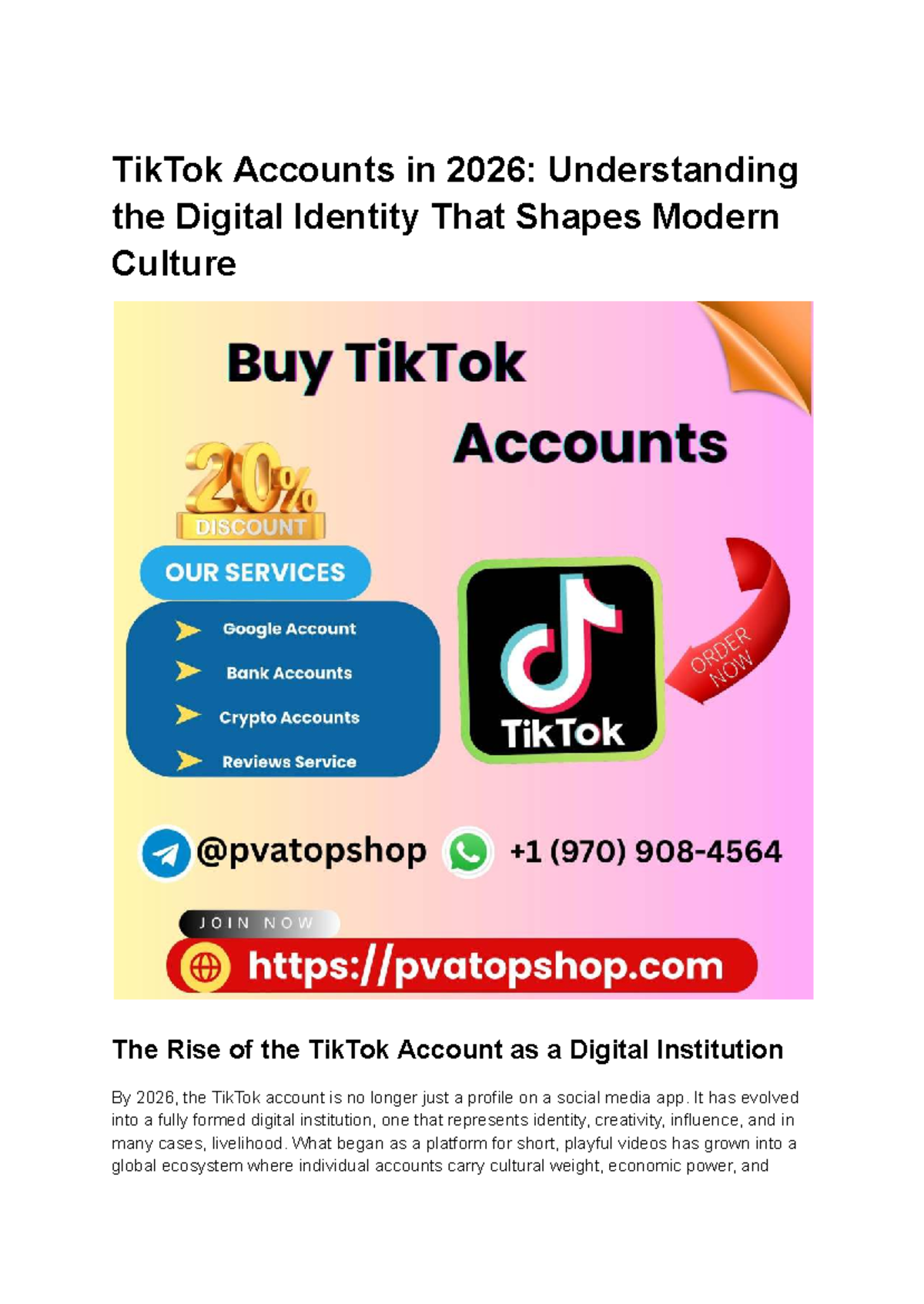 TikTok Account Safety Guide: Essential Tips for Secure Purchases - Studocu