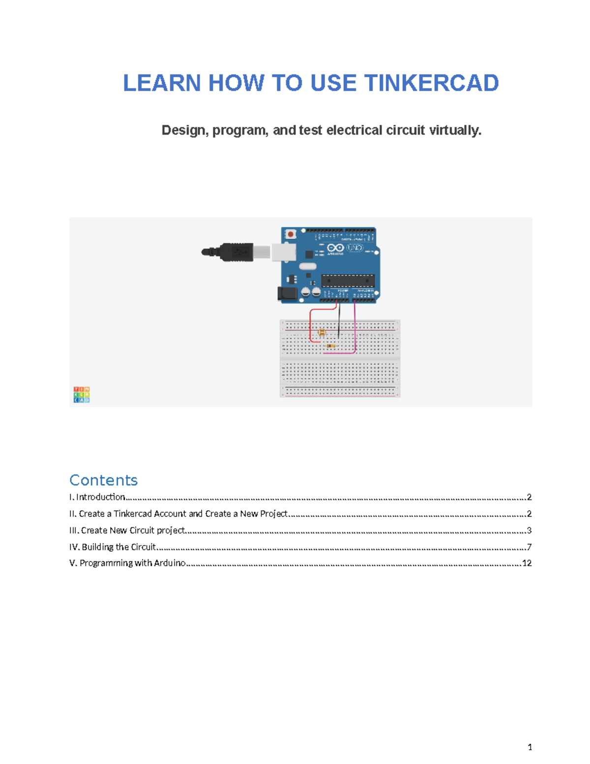 3c Tinkercad arduino simulator tutorial - LEARN HOW TO USE TINKERCAD ...