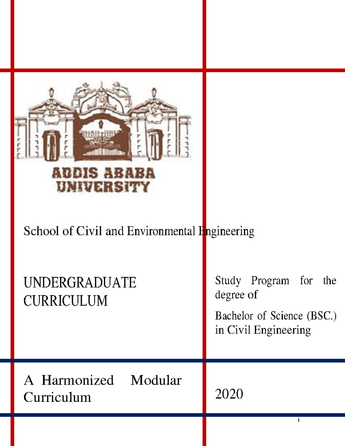 Curriculum for Structural Design - BSC in Civil Engineering 2020 - Studocu