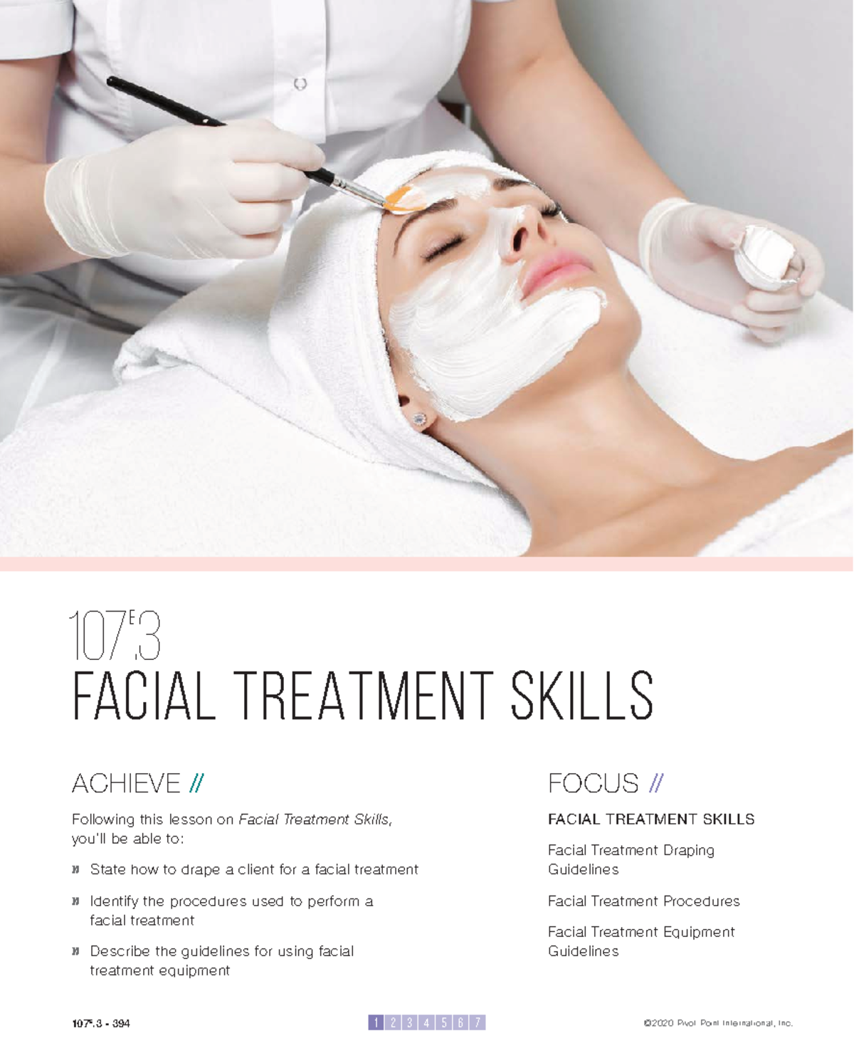 107E Facial Treatment Skills - Comprehensive Smart Notes Guide - Studocu