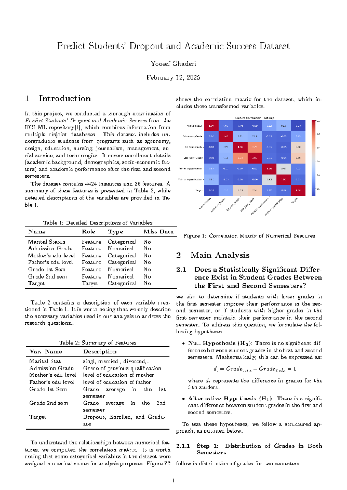 Predict Students Dropout and Academic Success Dataset 1 - Predict ...
