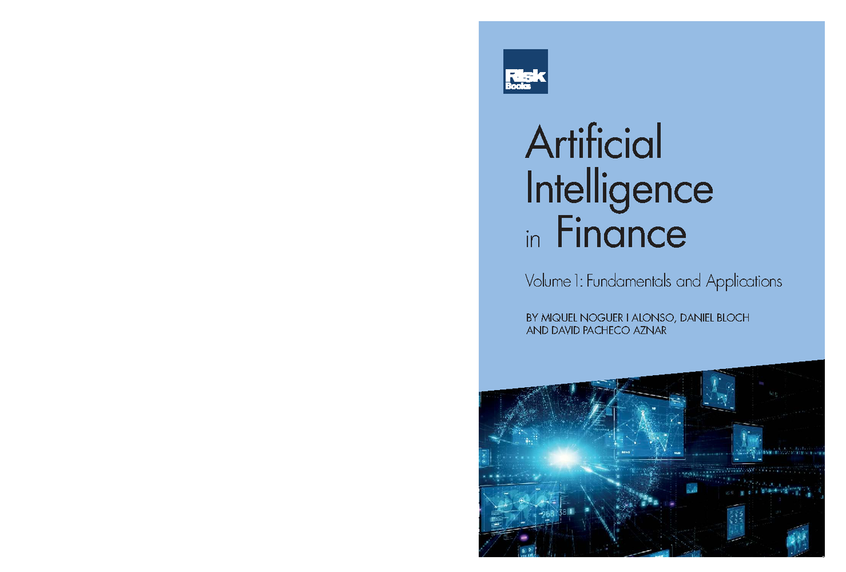 Artificial Intelligence in Finance (V1): Fundamentals & Applications ...