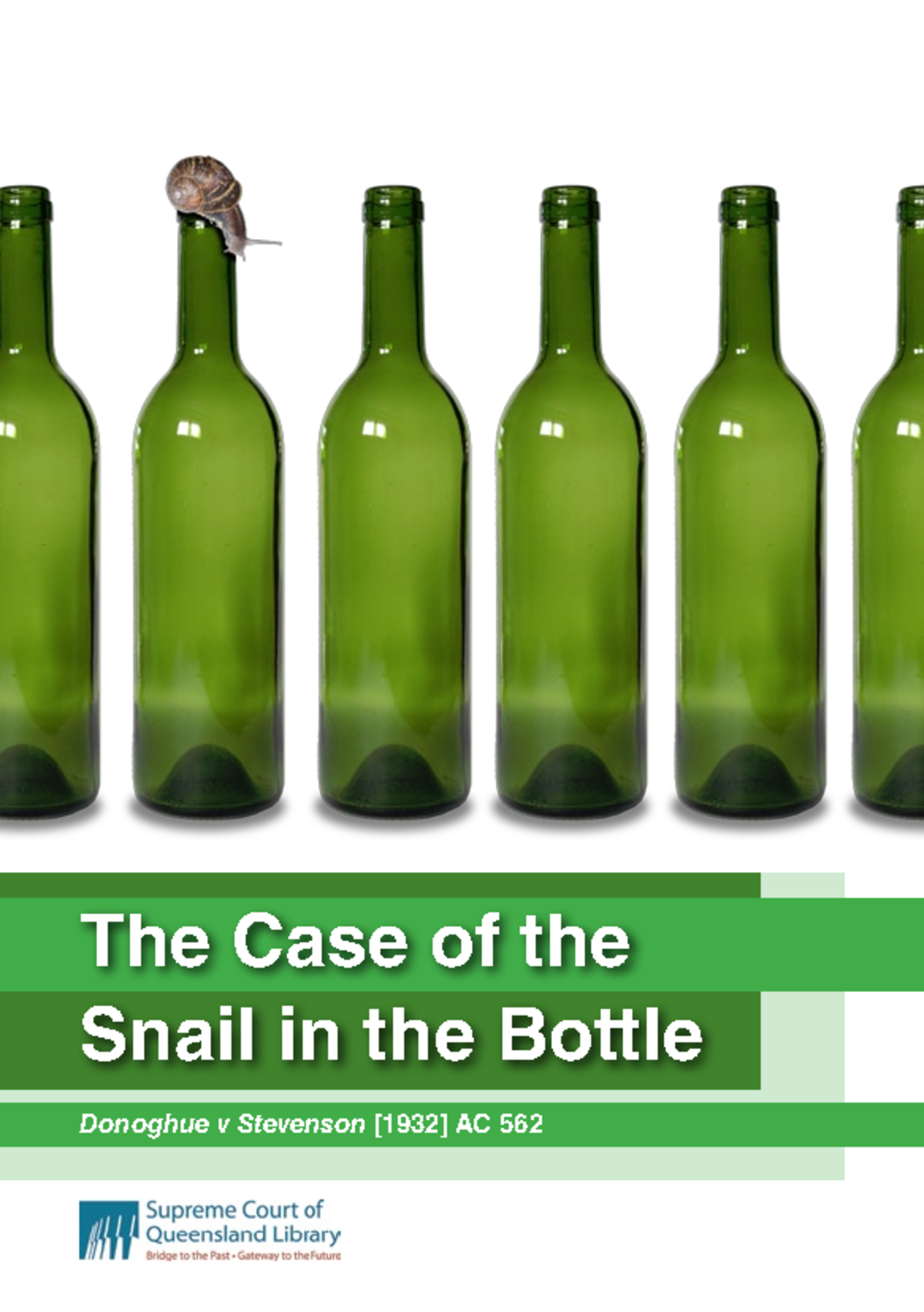 Donoghue v Stevenson [1932] AC 562 - Donoghue v Stevenson [1932] AC 562 ...