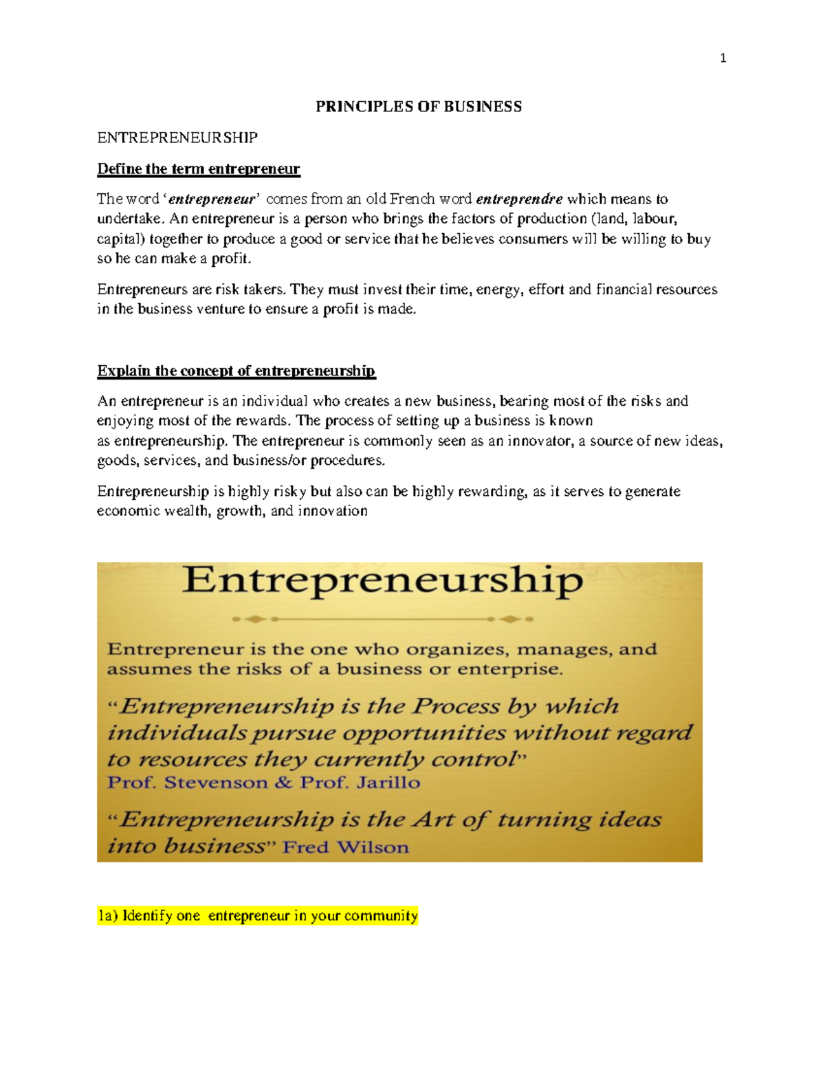 What Is Meant By Business Principles