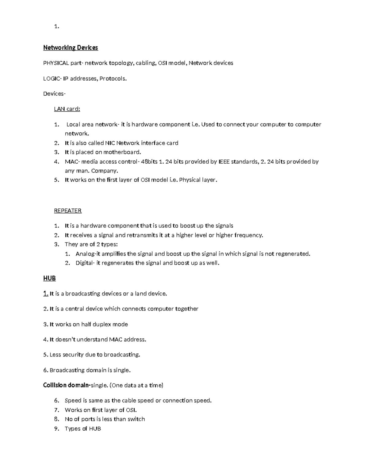 Networking Class 3: Overview of Essential Network Devices and Functions ...