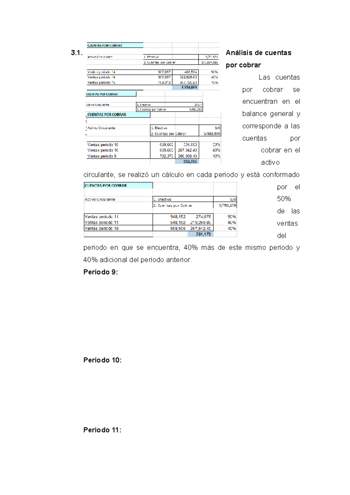 Análisis Financiero de Cuentas por Cobrar - Tenpomatic - Studocu
