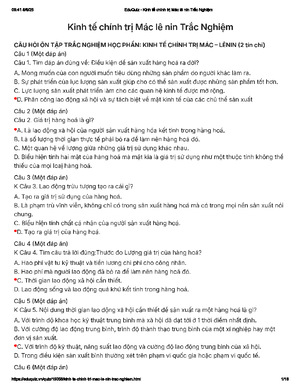 [Solved] ngha nghin cu 2 thuc tnh hng ha i vi ngi sn xut hng ha - Kinh ...