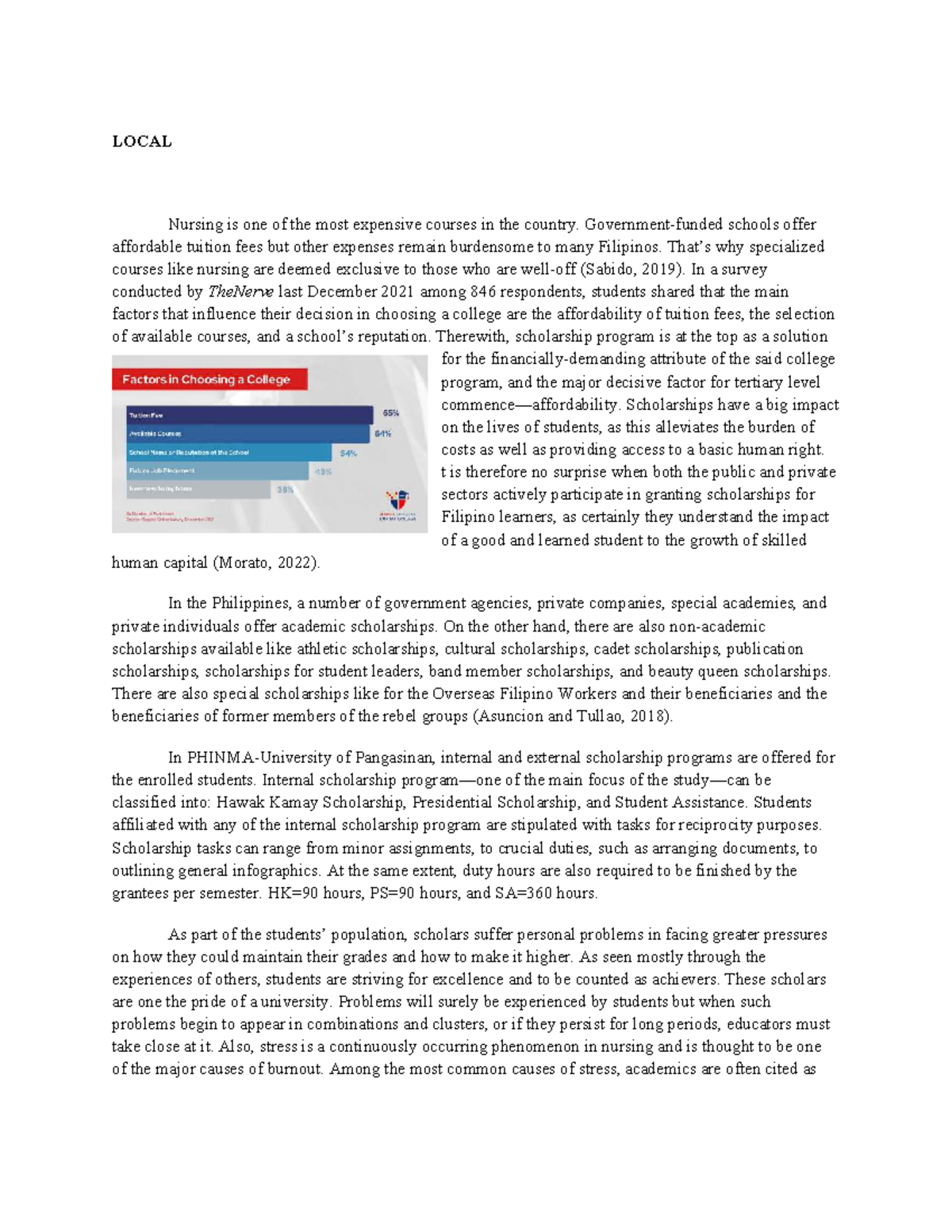 Local CL ADA - Research on Nursing Course Affordability and ...