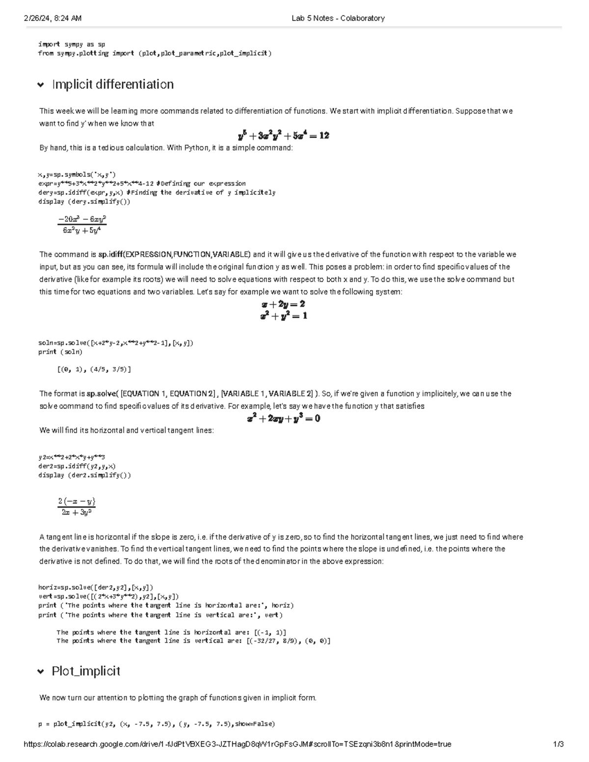 Lab 5 Notes - Colaboratory - 2/26/24, 8:24 AM Lab 5 Notes ...