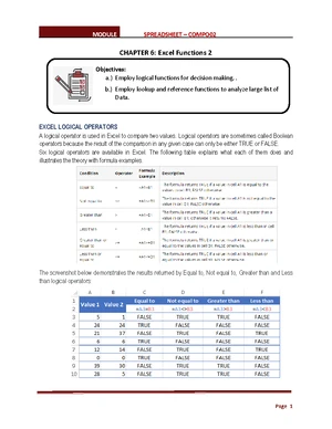 Excel TEXT Functions Overview and Usage Guide - Studocu