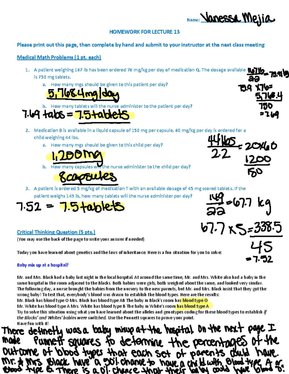 homework 18 math - EMB001 - Studocu